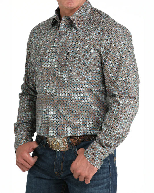 Cinch Men's Modern Fit Snap Front Western Shirt