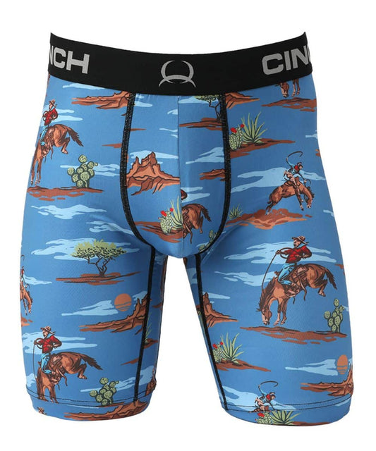 Cinch Men's Buckaroo 9" Boxer Brief