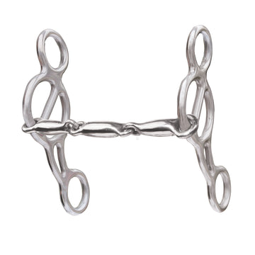 Professional’s Choice Short Shank Gag Three Piece Snaffle