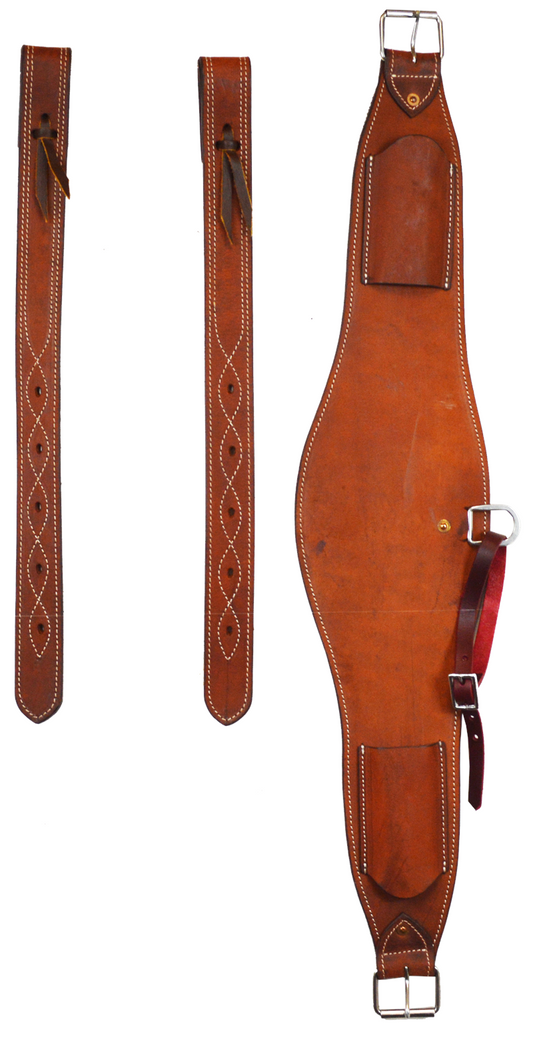 7" Slick Out Rear Girth Set