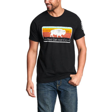 Red Dirt Hat Co. Men's Picking the Boone Black T-Shirt