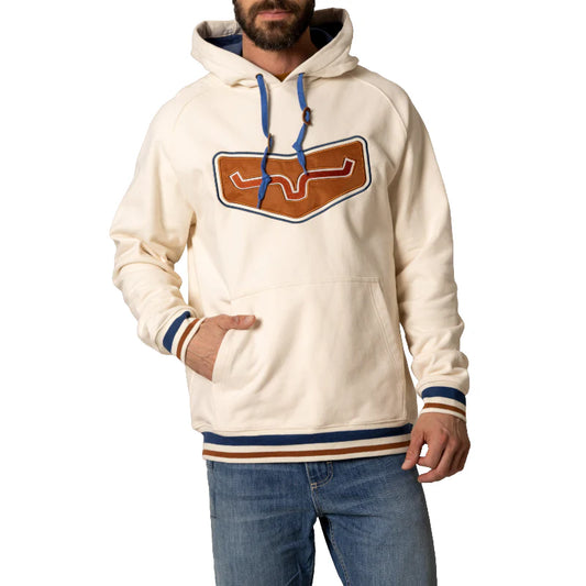 Kimes Men's Cannons Natural Graphic Pullover Hoodie