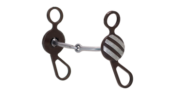 Cowboy Tack Tyler Magnus Short Concho Snaffle Bit