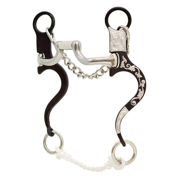 Cowboy Tack Tyler Magnus Collection Loose Ring Hinged Correction Bit