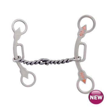 Cowboy Tack Emilie Veillette Marley Smooth Twisted Gag Bit