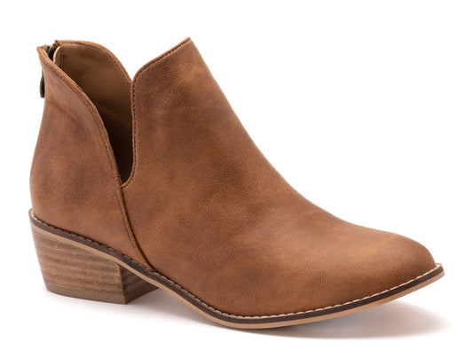 Corkys Women's Vanish Caramel Ankle Boot
