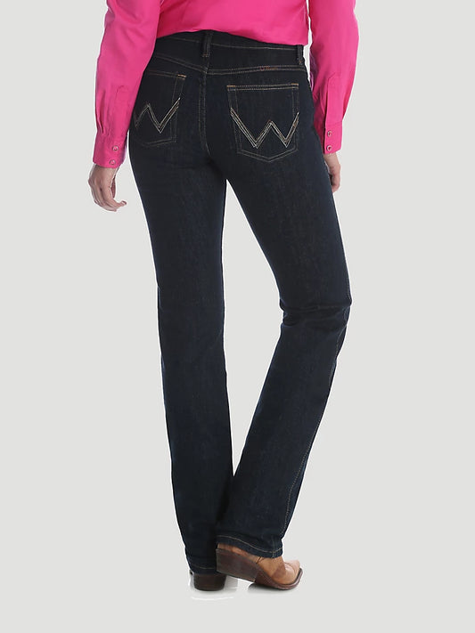 Wrangler Women's Q-Baby Dark Dynasty Ultimate Riding Jean