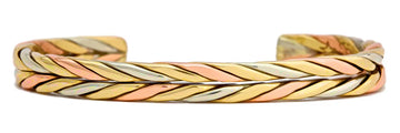 Sergio Lub Wheat Brushed Bracelet