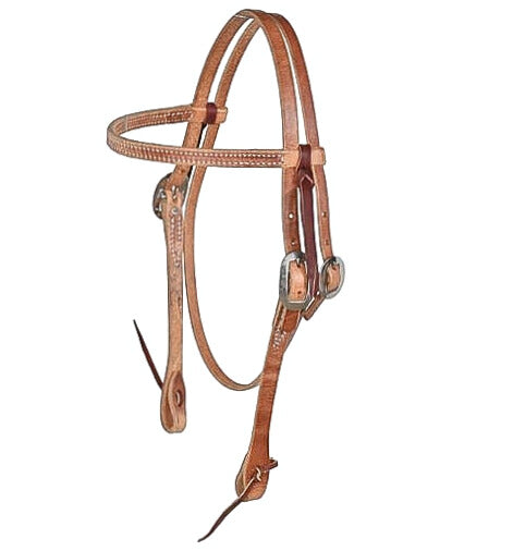 Berlin Custom Leather Headstall w/Stainless Steel Hardware