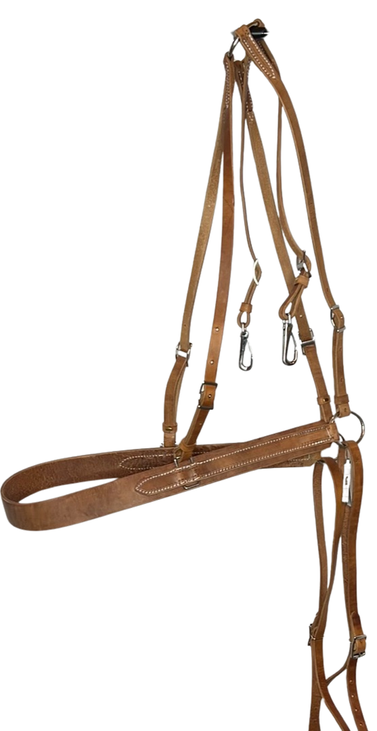Berlin Custom Leather Mule Breeching