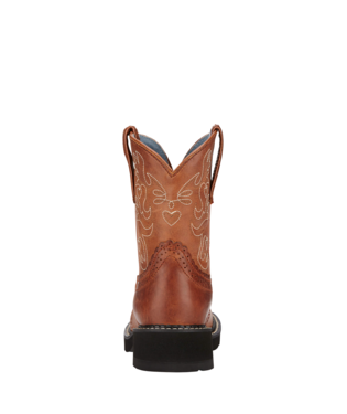 Ariat Women's Russet Rebel Fatbaby Saddle Western Boot