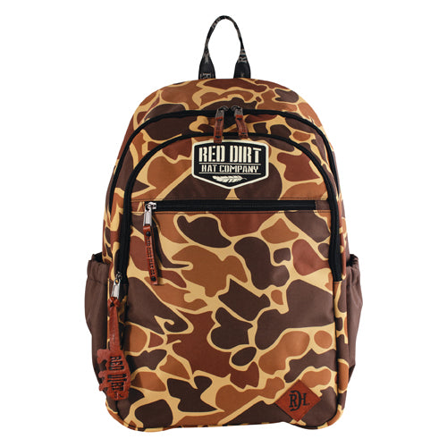 Red Dirt Hat Co. Camo Backpack