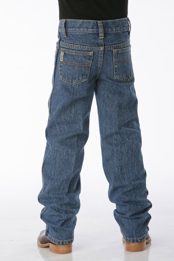 Cinch Boy's Original Fit Jeans-Medium Stonewash