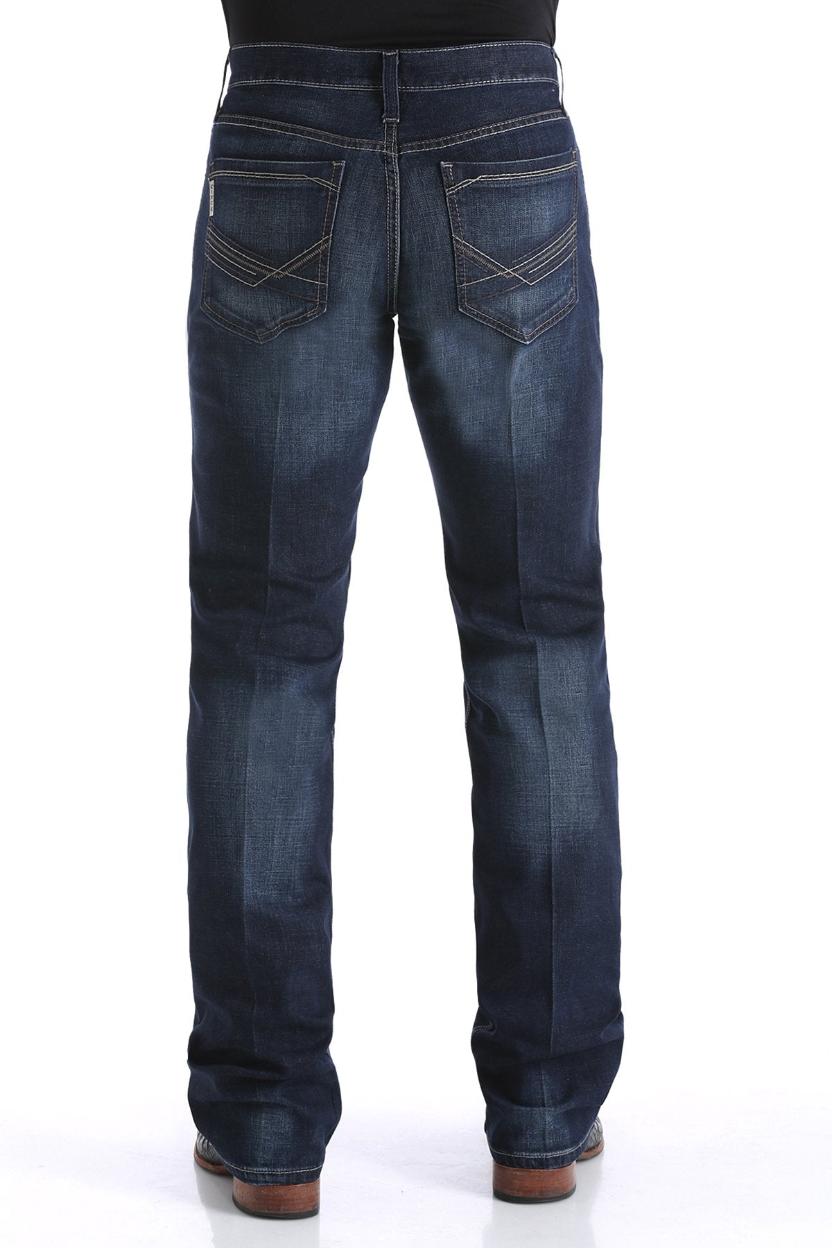 Cinch Men's Slim Fit Ian Jeans-Dark Stonewash
