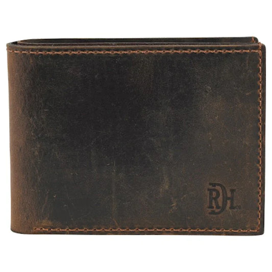 Red Dirt Hat Co. Oiled Finish Bifold Card Case w/Magnetic Clip