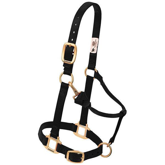 Weaver Original Adjustable Chin and Throat Snap Halter, 1" Small