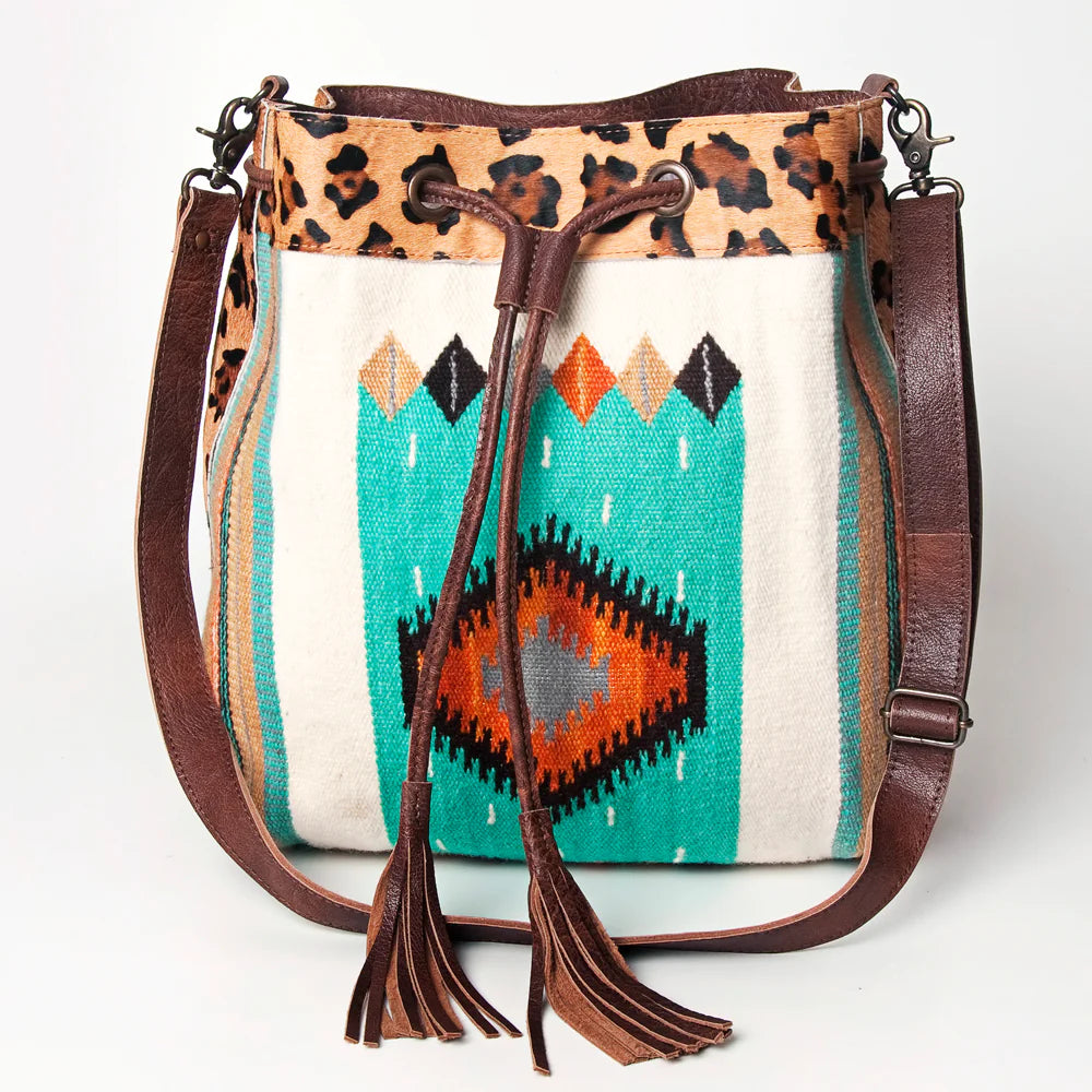 American Darling Aztec Blanket w/ Fringe Purse