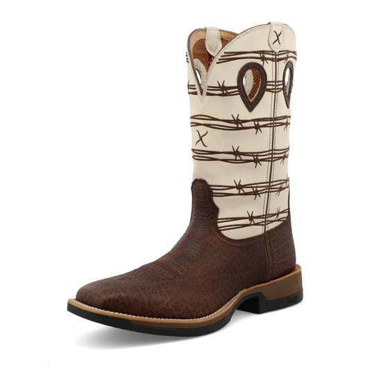 Twisted X Men's 12" Elephant Print Vamp Tech X Boots