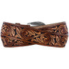 Tony Lama Hand Tooled De Leon Leather Belt