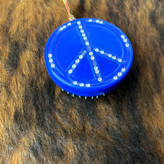 Tough 1 Crystal Peace Sign Mane and Tail Brush