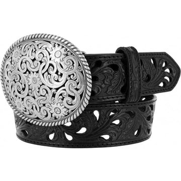 Tony Lama Women's Filigree Trophy Western Belt