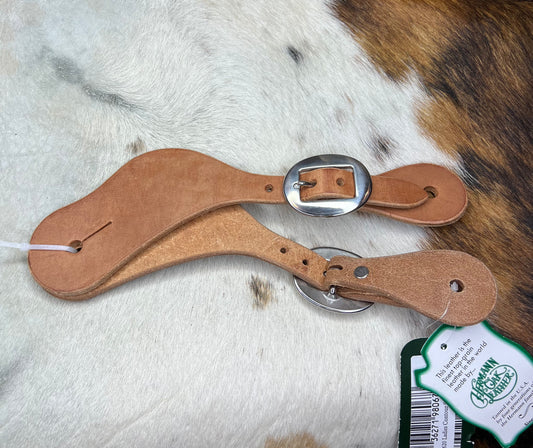 Berlin Custom Leather Ladies Contour Spur Straps
