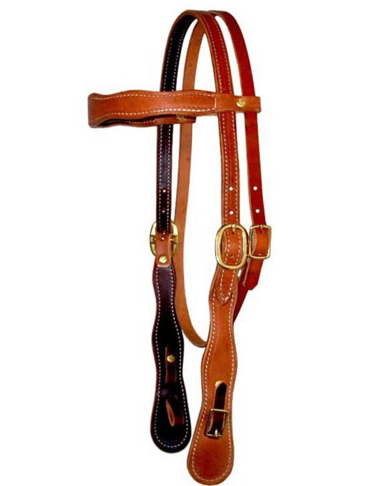 Berlin Custom Leather Cowboy Headstall