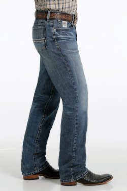 Cinch Men's White Label Medium Stonewash Jeans
