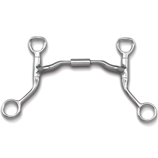 Myler HBT Shank with Low Port Comfort Snaffle Bit