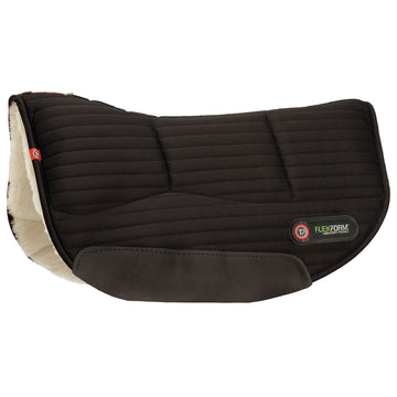 T3 Matrix Round Skirt Western Shim Pad - WoolBack Lining