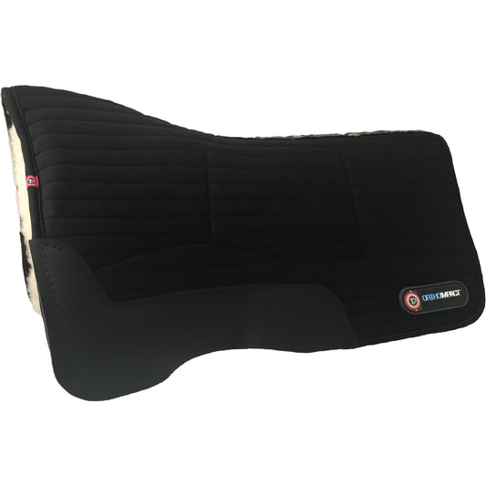 T3 Matrix Western Shim Saddle Pad - WoolBack Lining