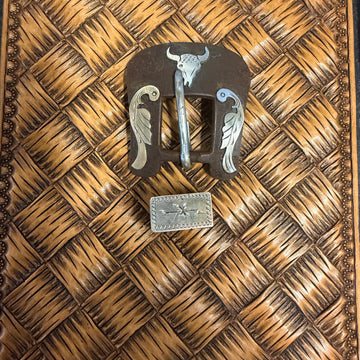 3/4” Bull Parker Buckle & Keeper