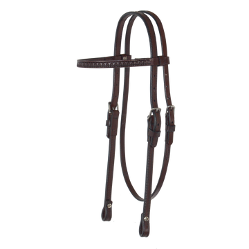 Circle Y Shell Browband Headstall