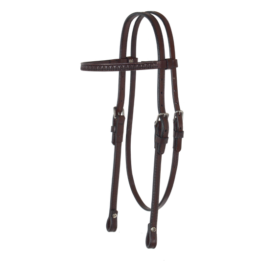 Circle Y Shell Browband Headstall