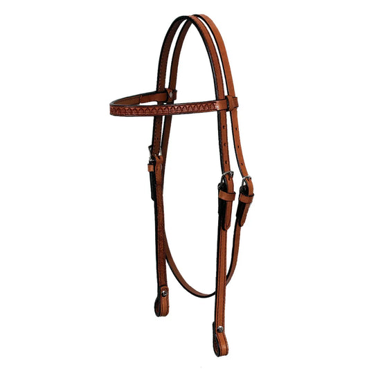 Circle Y Shell Browband Headstall