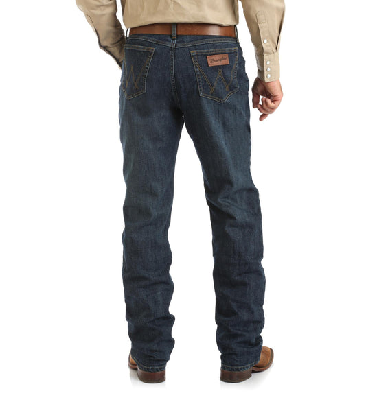 Wrangler Men's 20X Active Flex 01 Competition Relaxed Fit Jean in Thundercloud