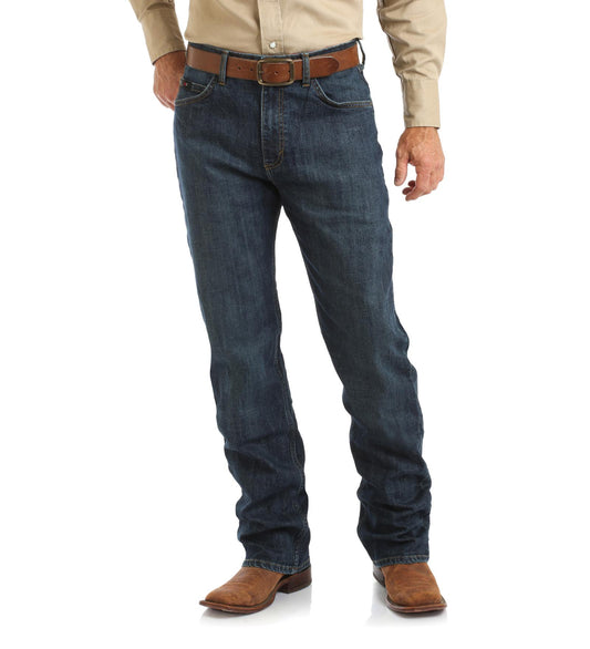 Wrangler Men's 20X Active Flex 01 Competition Relaxed Fit Jean in Thundercloud