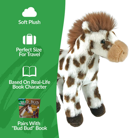 Big Country Toys 8" Plush Bud Bud the Appaloosa Horse