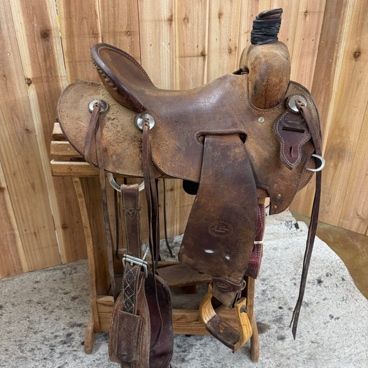 Used J Petri Seat Rig Rancher 15.5" Seat