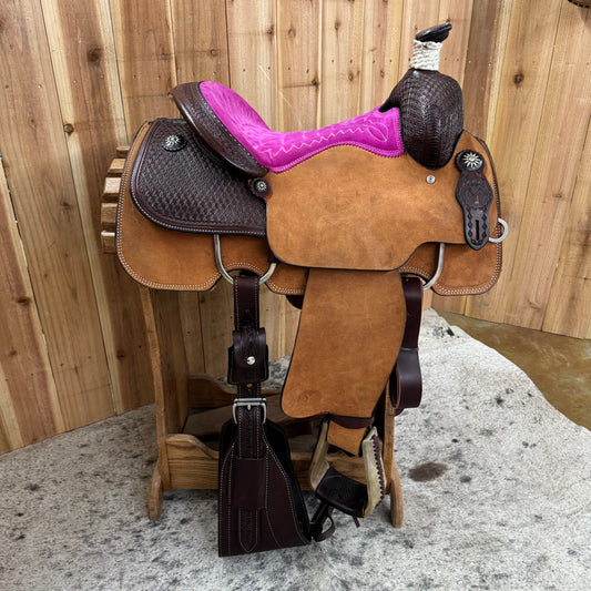 Circle Y Medina Breakaway Saddle, 14.5" Seat (Demo)