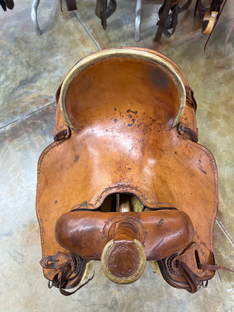 Used Cactus Saddlery Rancher, 15" Seat