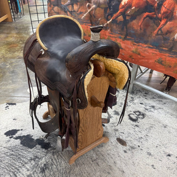 Used SRS Ranch Saddle, 15.75" Seat