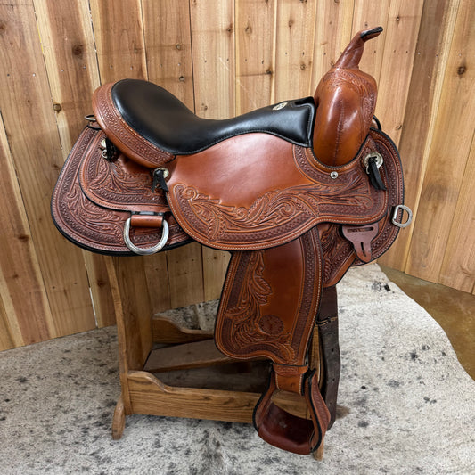 Used Circle Y Julie Goodnight Saddle, 17" Seat