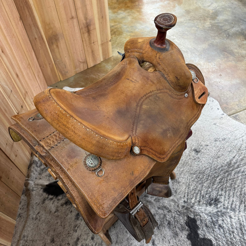 Used Martin Saddlery Roper Saddle, 14.75" Seat