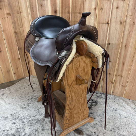 Used Circle Y Willow Springs Trail Saddle, 17" Seat