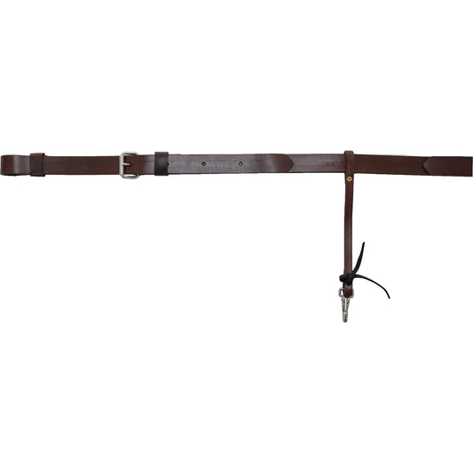 Circle Y 1-1/2" Smooth Flank Cinch-Walnut
