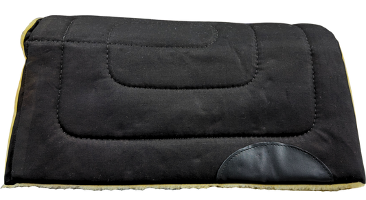 Black Canvas Pony Pad