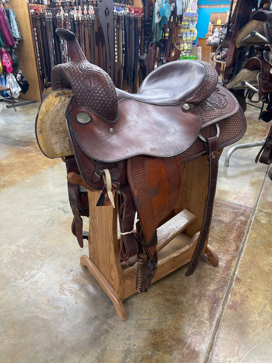 Used Circle Y Team Penner Saddle, 16.5" Seat