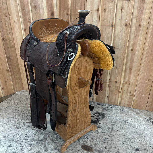 Circle Y Team Camarillo Lady Pro Roper Saddle, 14.5" Seat (Demo)