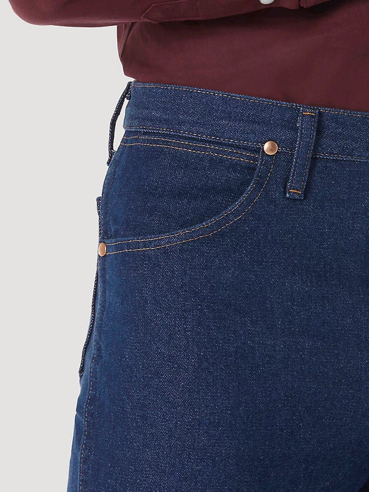Wrangler Men's 936 Cowboy Cut Slim Fit Jean-Prewashed Indigo